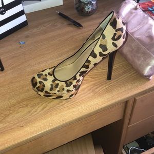 Steve Madden cheetah print heels